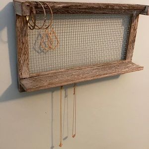 Wooden Jewelry Hanger